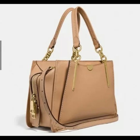 Coach 30947 Dreamer Beechwood Light Gold Leather - Picture 3 of 6